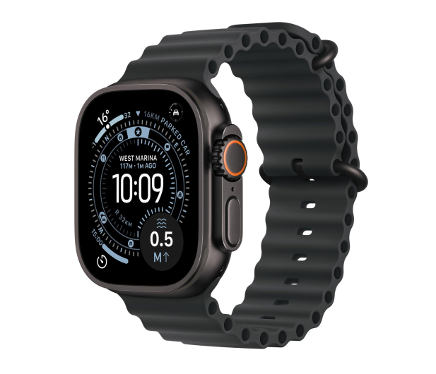 Apple Watch Ultra 3 Czarny Tytan/Czarny Pasek 5G - 1362457 - zdjęcie